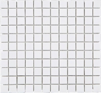 Keramická mozaika bílá lesklá 25x25/300x300mm